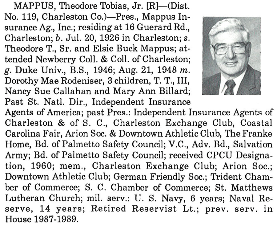 Representative Theodore Tobias Mappus, Jr. biography